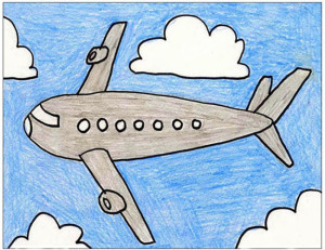 Airplane-Drawing